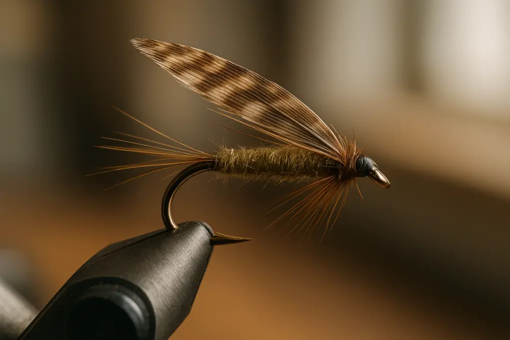 Wet fly (mouche noyée)