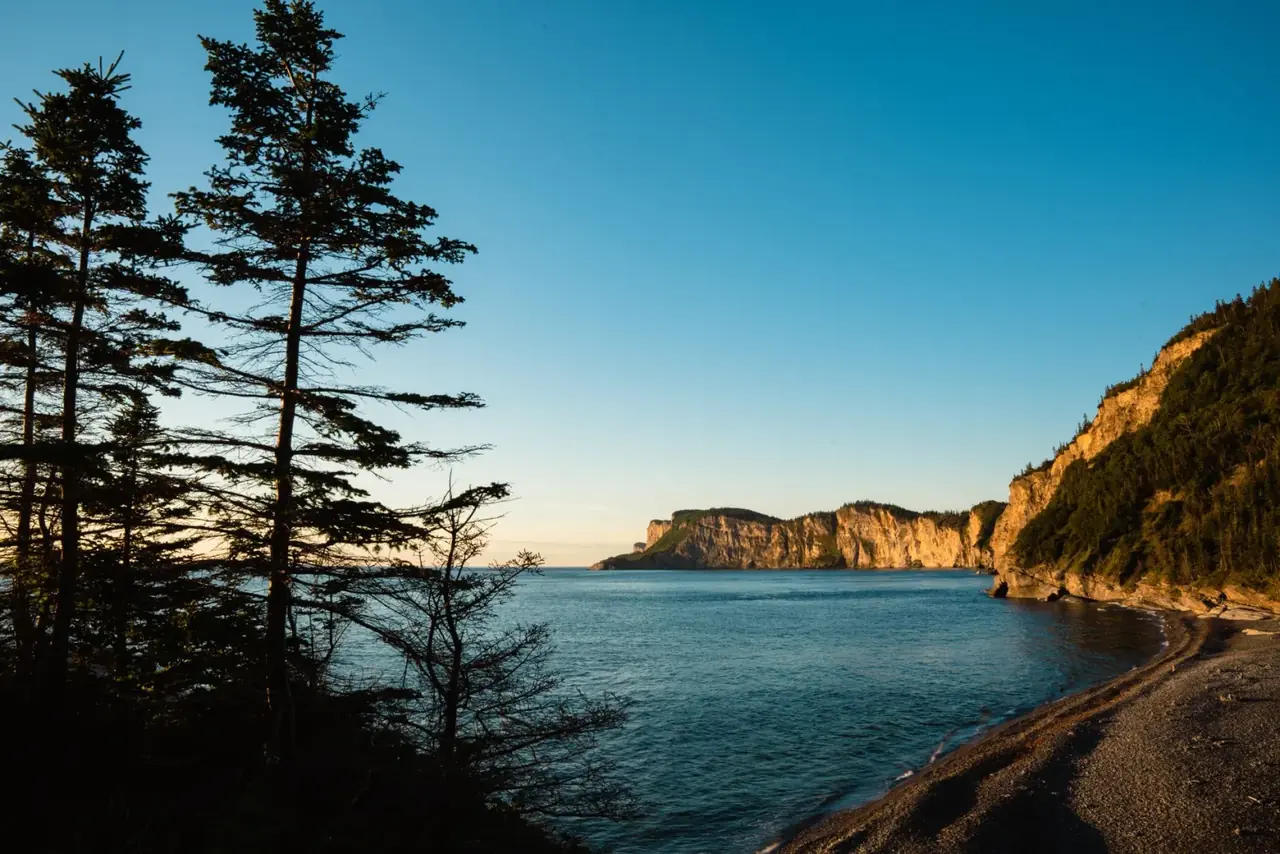 Rivière à saumon en Gaspésie